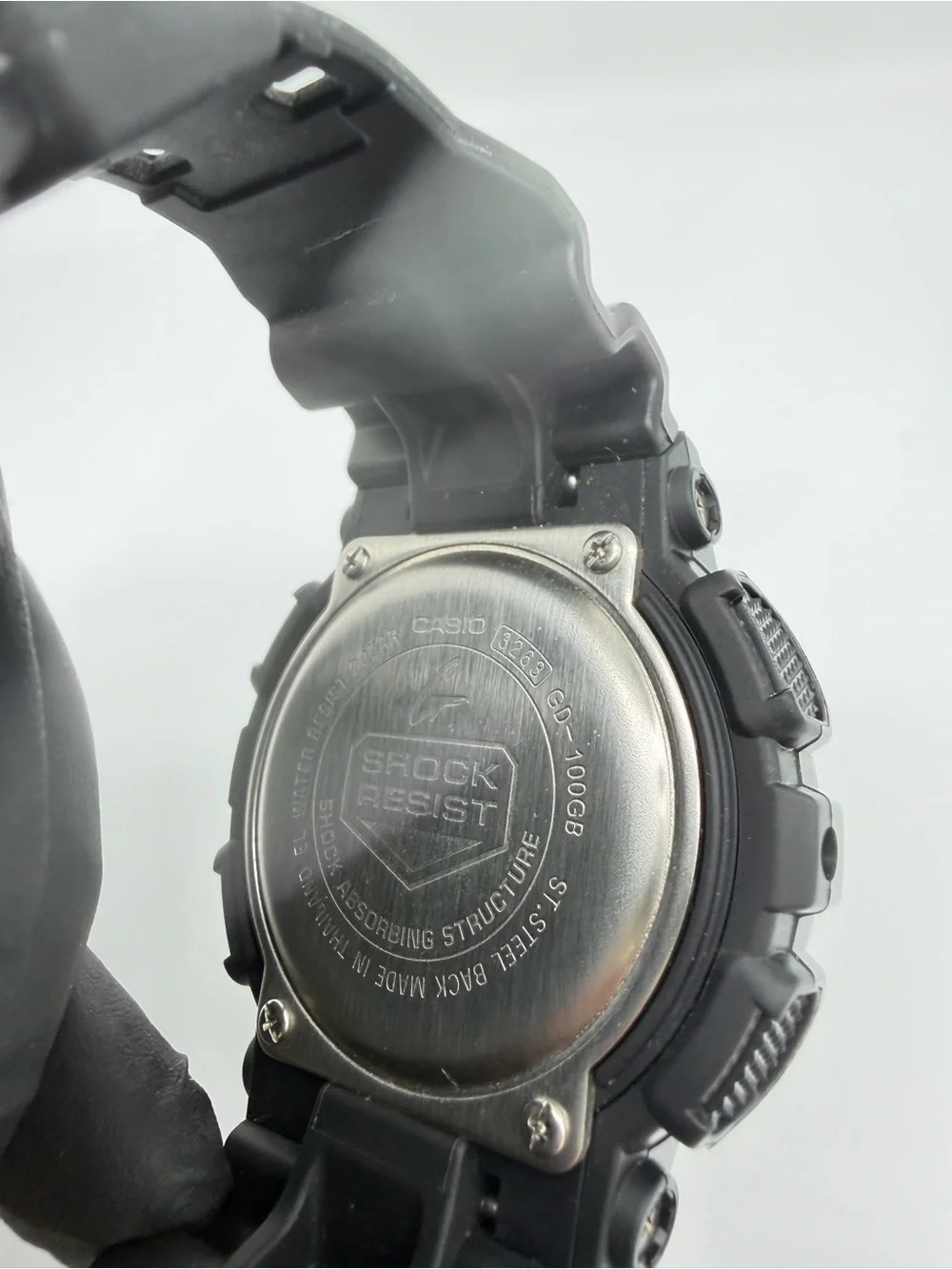 Casio G-Shock GD-100GB-1 Black Gold Series Digital Watch 3263 200M Working